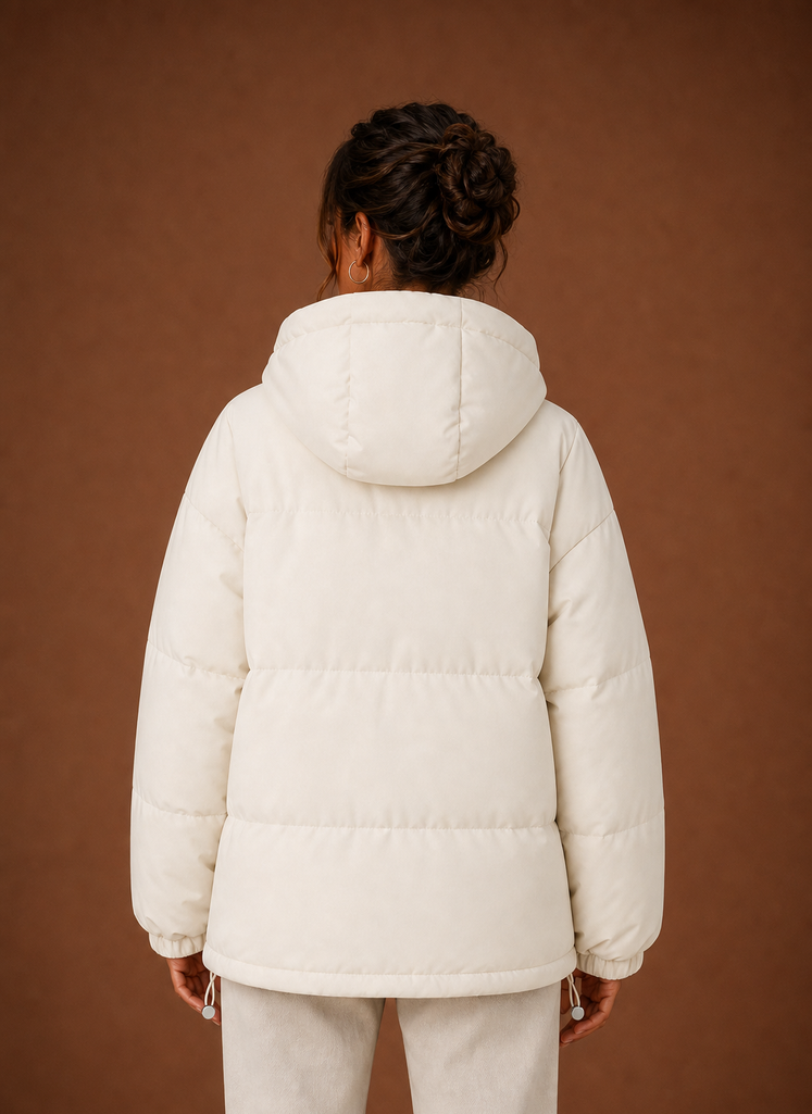 Aurore – Doudoune à Capuche Femme Manteau d'Hiver
