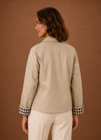 Camille – Veste Légère Boutonnée Femme