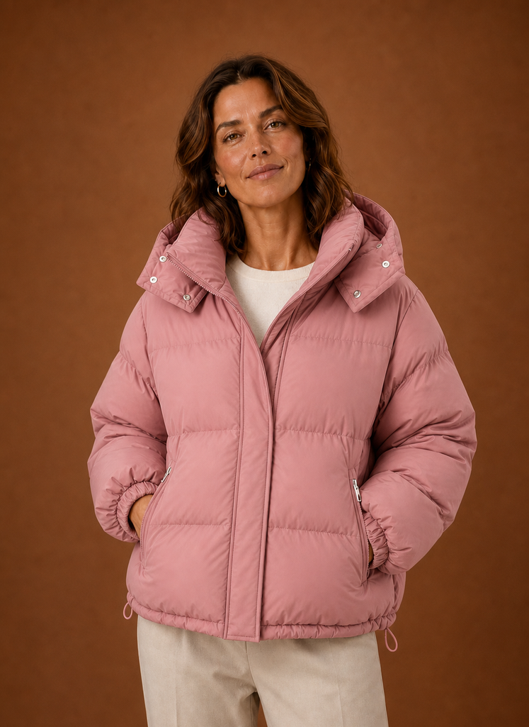 Cachemire – Doudoune Oversize Chaude Femme