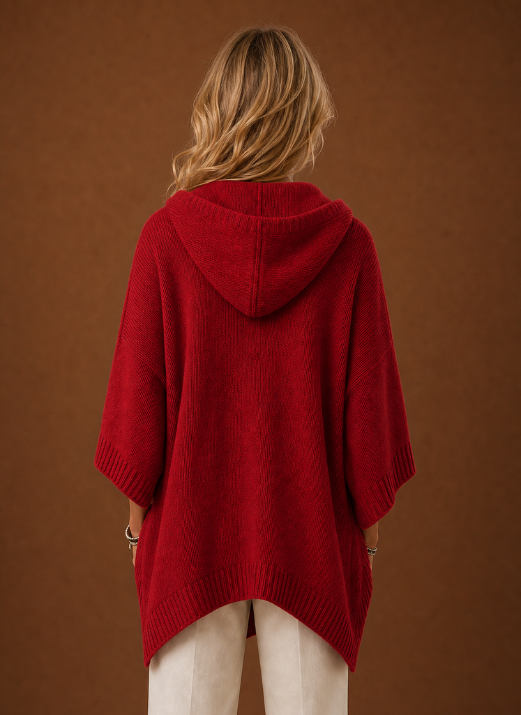 Dimanche – Sweat à Capuche Oversize Femme