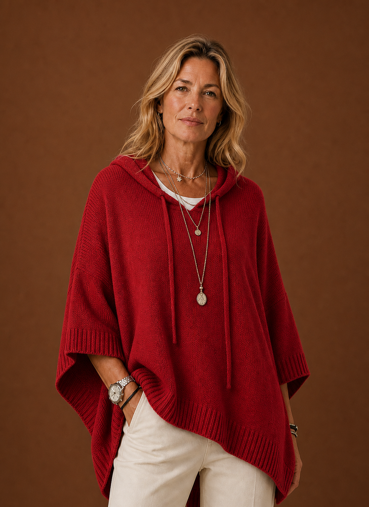 Dimanche – Sweat à Capuche Oversize Femme