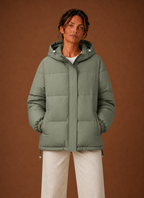 Aurore – Doudoune à Capuche Femme Manteau d'Hiver