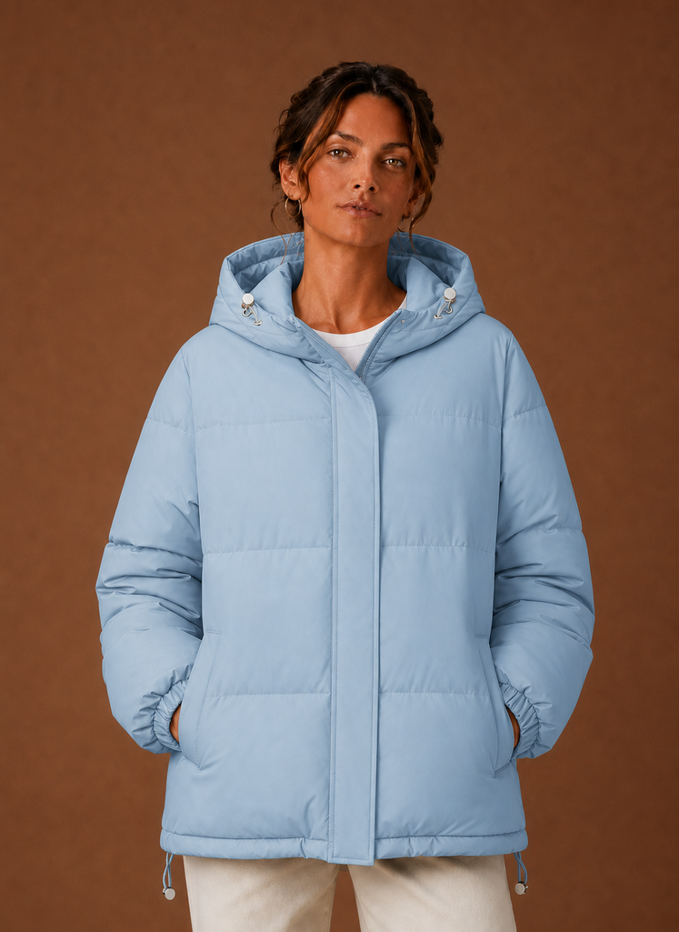 Aurore – Doudoune à Capuche Femme Manteau d'Hiver