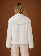 Zibeline – Manteau Fausse Fourrure Femme Hiver
