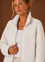 Câline – Veste Sherpa Zippée Femme