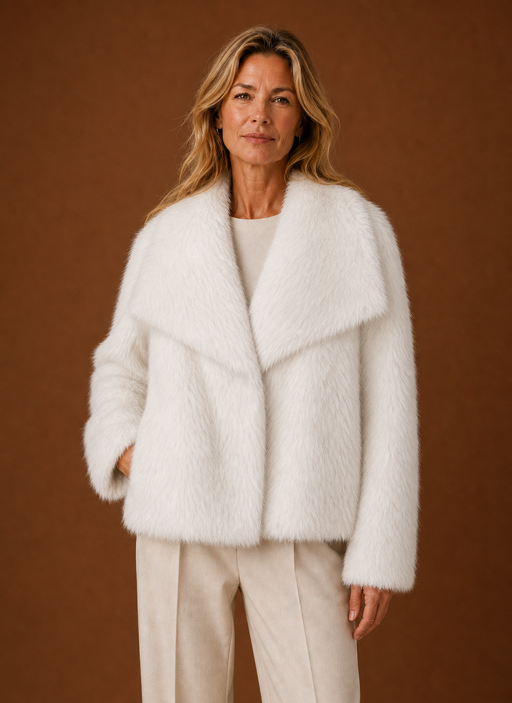 Zibeline – Manteau Fausse Fourrure Femme Hiver