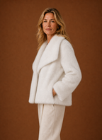 Zibeline – Manteau Fausse Fourrure Femme Hiver