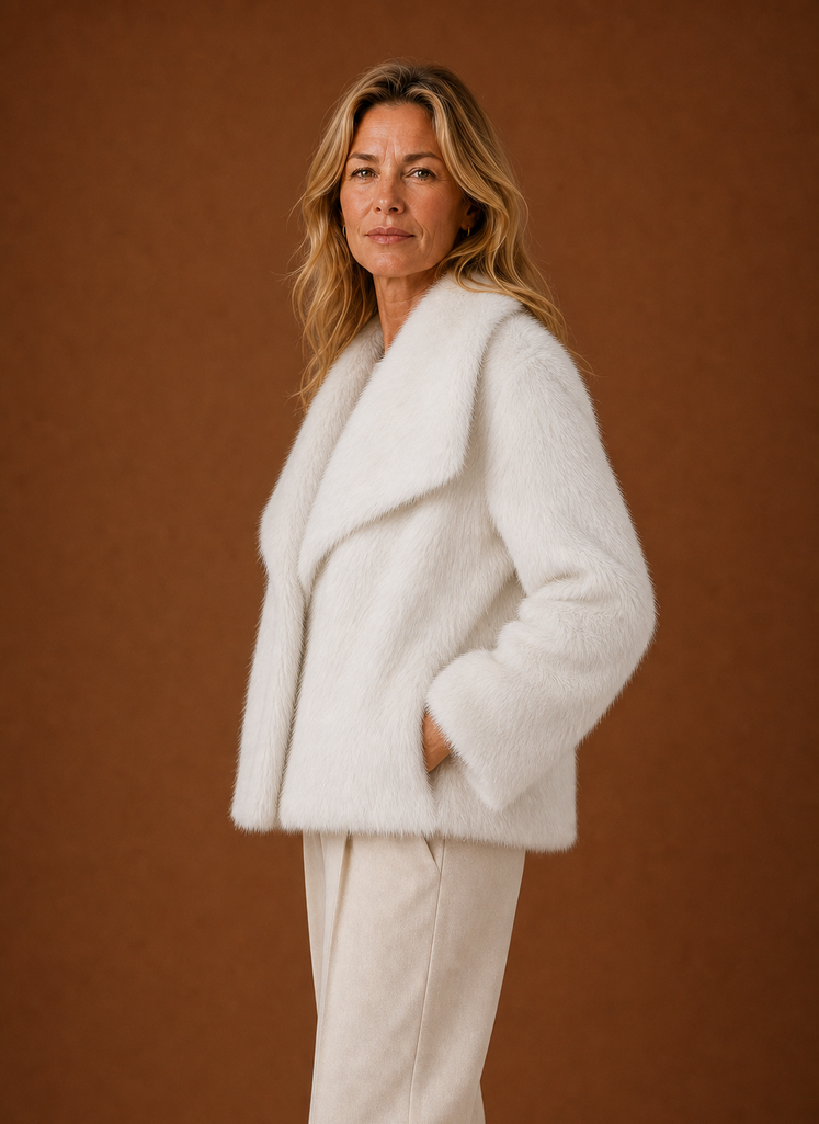 Zibeline – Manteau Fausse Fourrure Femme Hiver